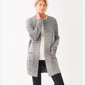 J. Jill Heather Gray Women's Cardigan